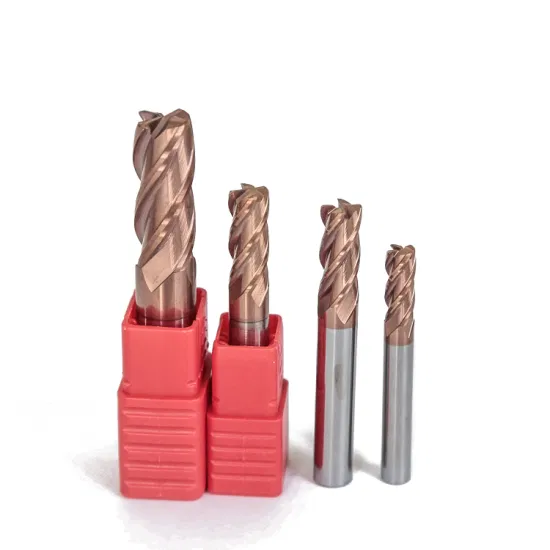 Manuacture CNC Machine Carbide End Mills Corner Radius Multi Endmill
